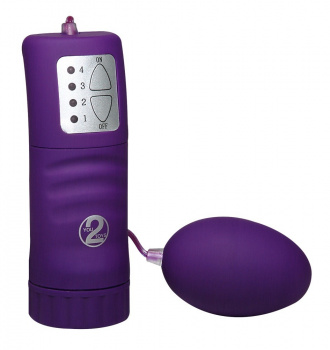 Vibračné vajíčko Velvet Purple Pill