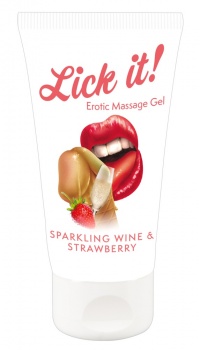 Lick it - sektu a jahody