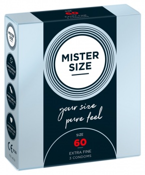 Kondómy 60 mm Mister Size 