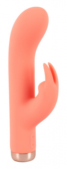 Mini vibrátor so stimulátorom klitorisu