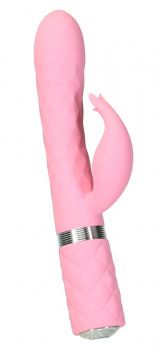 Vibrátor so stimulátorom klitorisu Lively