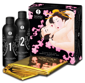 Shunga Oriental Body Slide Strawberry Sparkling Wine