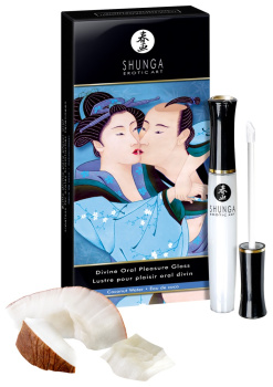 Shunga Divine Oral Pleasure Gloss Coconut Water