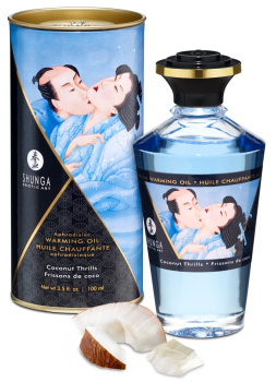 Shunga Aphrodisiac Warming Oil Coconut Thrills