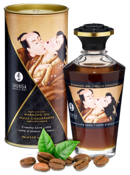 Shunga Aphrodisiac Warming Oil Creamy Love Latte 