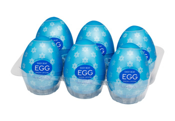 Set TENGA Easy Beat Egg SNOW CRYSTAL