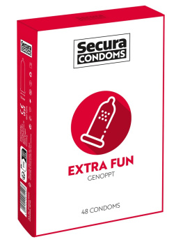 Kondómy Secura Extra Fun 48 ks