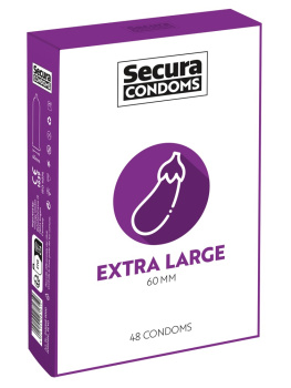 Kondómy Secura Extra Large 48 ks