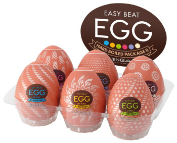TENGA  Easy Beat Egg HARD BOILED Package II