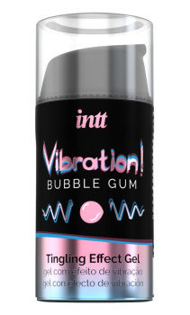 intt Vibration! Bubble Gum stimulačný gél