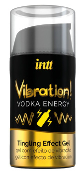 intt Vibration! Vodka Energy Drink stimulačný gél