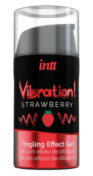 intt Vibration! Strawberry stimulačný gél