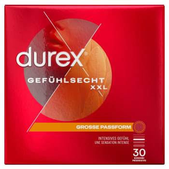 Durex Senstive Extra Large XXL kondómy 30 ks