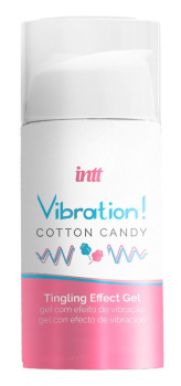 intt Vibration! Cotton Candy stimulačný gél