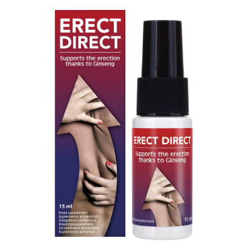 Erect Direct Spray pod jazyk na rýchlu a silnú erekciu