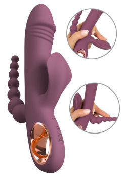 You2Toys Slim Triple Plum vibrátor