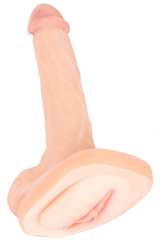 3v1 predlžovací návlek, dildo a masturbátor